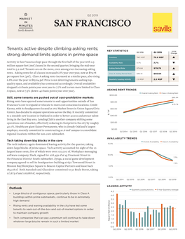 SAN FRANCISCO Savills Research