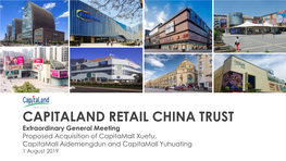 Capitaland Retail China Trust