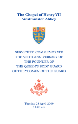 Yeomen-Of-The-Guard-Service.Pdf