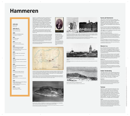 Fyrene På Hammeren Skanser M.V. Turisme Anden Verdenskrig