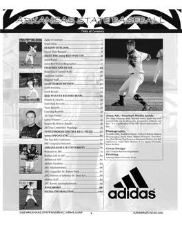 2009 Baseball Media Guide:Layout 1.Qxd