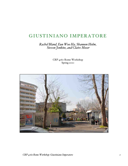 Giustiniano Imperatore