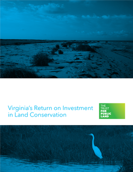 Virginia's Return on Investment in Land Conservation