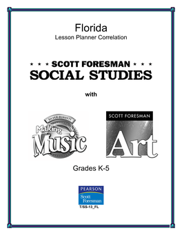 Scott Foresman Social Studies Lesson Planner