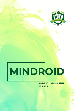 Annual Magazine Issue 1 12 16 18 Annual Report Faculty Student for the Achievement Achievement Academic Year 2019-2020