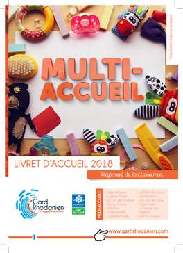 Livret D'accueil 2018