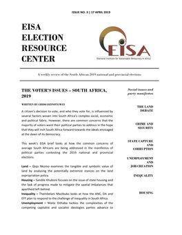 Eisa Election Resource Center