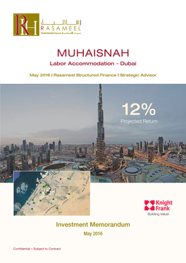 MUHAISNAH Labor Accommodation - Dubai