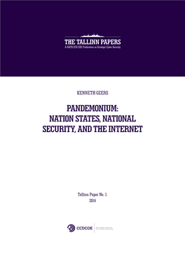 Pandemonium: Nation States, National Security, and the Internet