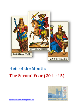 Heir of the Month: the Second Year (2014-15)