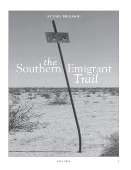 2017 Files/The Southern Emigrant Trail