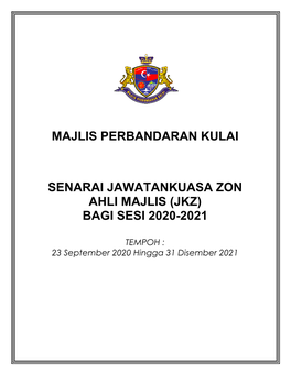 (Jkz) Bagi Sesi 2020-2021