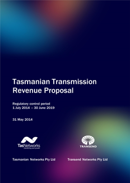 Tasmanian Transmission Revenue Proposal