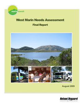 WEST MARIN Needs Assessment FINAL REPORT.Pdf