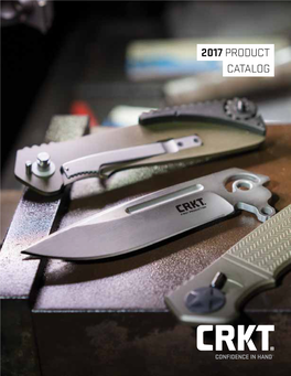 2017 Product Catalog Contents