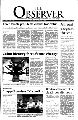 Zahm Identity Faces Future Change