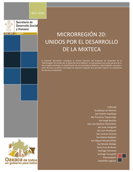 Microrregión 20