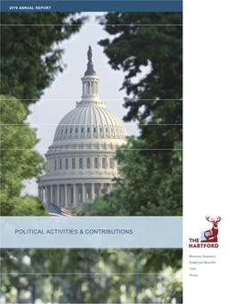 2019 Political Activities and Contributions Report