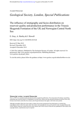 The Influence of Stratigraphy and Facies Distribution on Reservoir