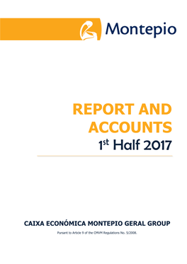 REPORT and ACCOUNTS 1St Half 2017