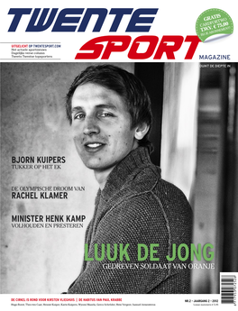 Luuk De Jong En Bjorn Kuipers Op Het EK