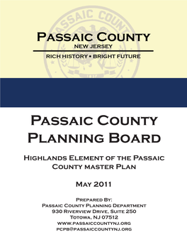 Passaic County Planning Board