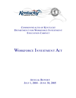 2005 WIA Title 1B Annual Report