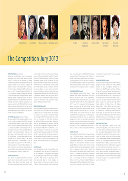 The Competition Jury 2012