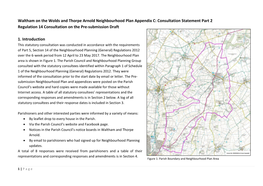 Neighbourhood Plan Referendum Version Appendix C