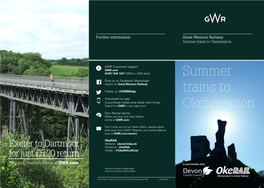 Summer Trains to Okehampton