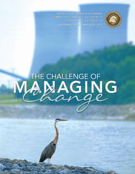 Report Table Contents the Challengeof of Managing Change