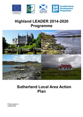 Highland LEADER 2014-2020 Programme Sutherland Local Area