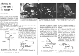 Aapting the Zoomar Lens to the Auricon-Pro