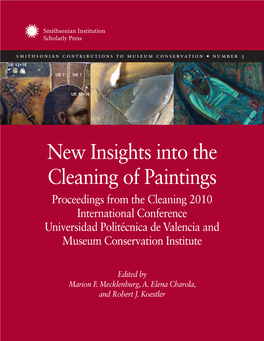 New Insights Into the Cleaning of Paintings