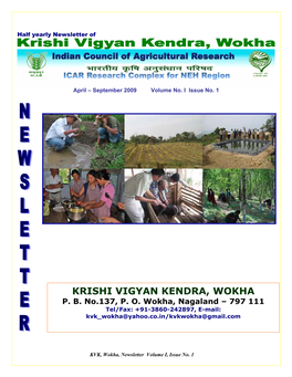 Krishi Vigyan Kendra, Wokha P