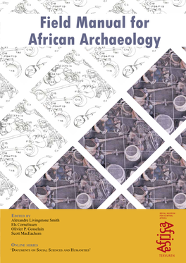 Field Manual for African Archaeology