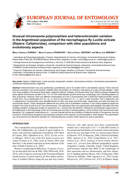 Unusual Chromosome Polymorphism and Heterochromatin Variation In