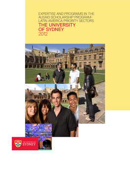 The University of Sydney 2012 Contents