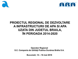 SC Compania De Utilități Publice Dunărea Brăila SA