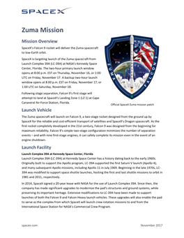 Zuma Mission