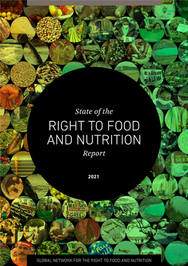 State of the Right to Food and Nutrition 2021