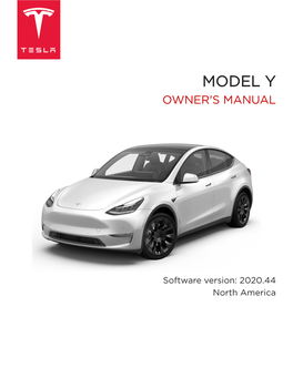 Model Y Owner's Manual