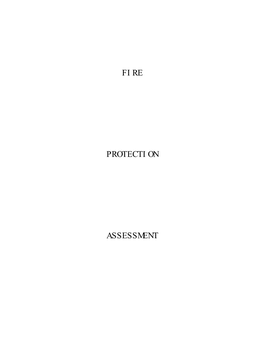 Fire Protection Assessment Guide Will Be Used for the Review of the Fire Protection Program DOE Wide