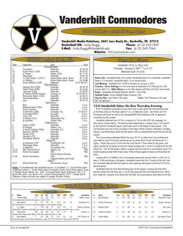 Vanderbilt Commodores