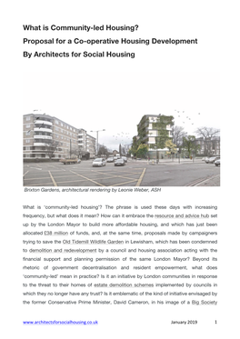ASH What Is Community-Led Housing 2019 Final
