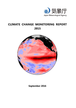 Climate Change Monitoring Report 2015