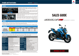 SALES GUIDE • Antilock Brake System (ABS)* Monitors Wheel Speed 50 Times Per Wheel Rotation, and Matches Stopping Power to Available Traction