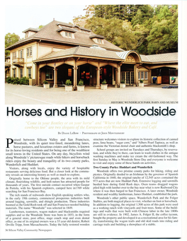 Horses Ond History in Woodside