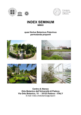 Download Index Seminum 2020