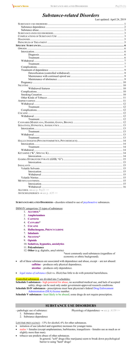 SUBSTANCE-RELATED DISORDERS Psy23 (1)